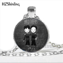 Load image into Gallery viewer, 2017 New Arrival Three Sisters Best Friends Necklace Trendy Jewelry Art Best Friend Glass Dome Friendship Gifts Necklace HZ1