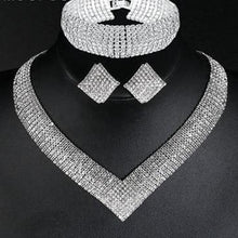 Load image into Gallery viewer, Classic Crystal Jewelry Set