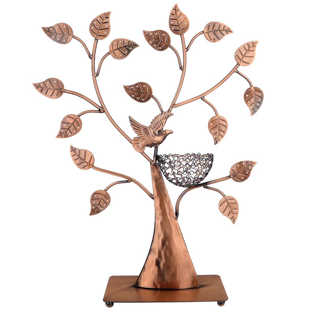 Jewelry Tree Necklace Holder with Bronze Finish