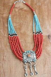 Realization of Inner Peace Tibetan Necklace